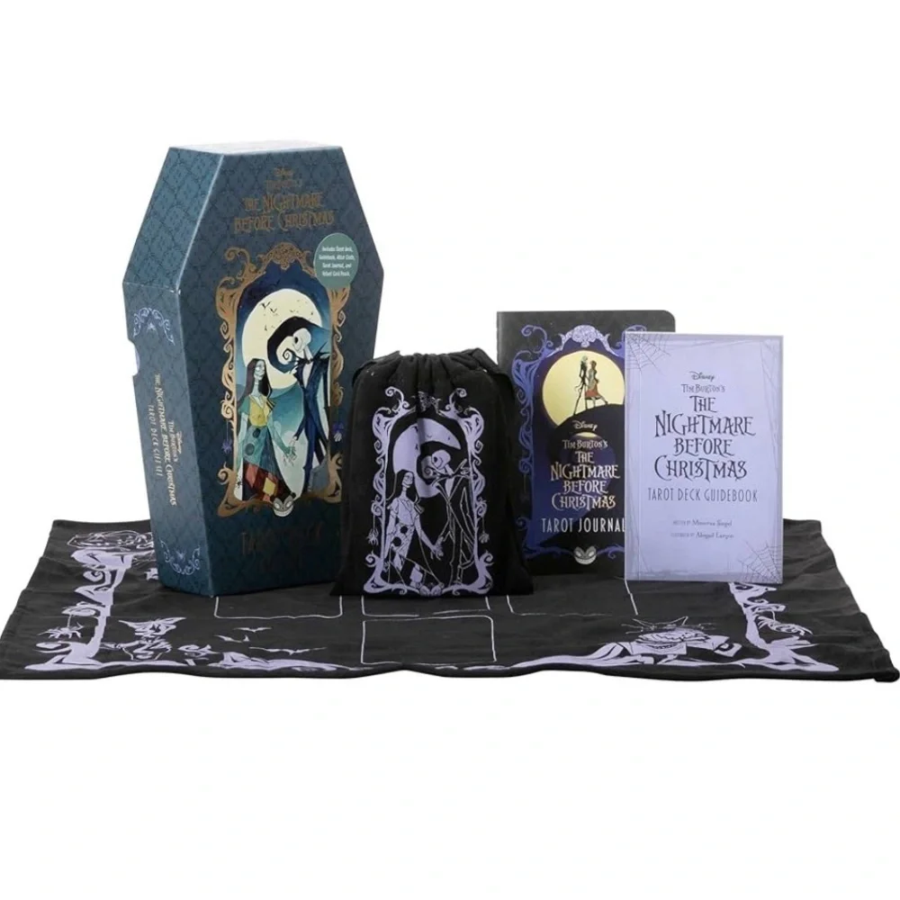 The Nightmare Before Christmas Tarot Deck and Guidebook Gift NWT